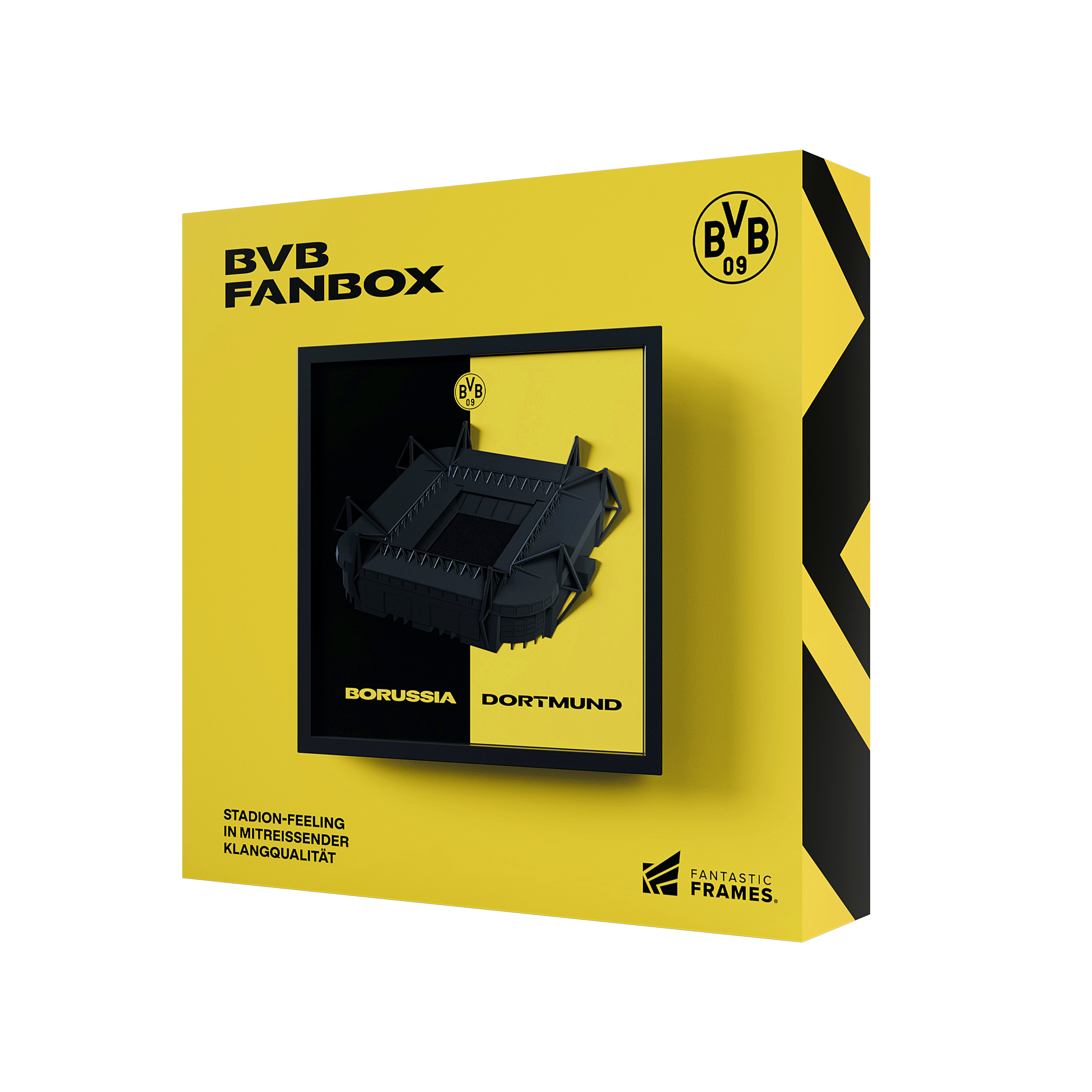 BVB FanBox in der Geschenkverpackung, Vorderseite