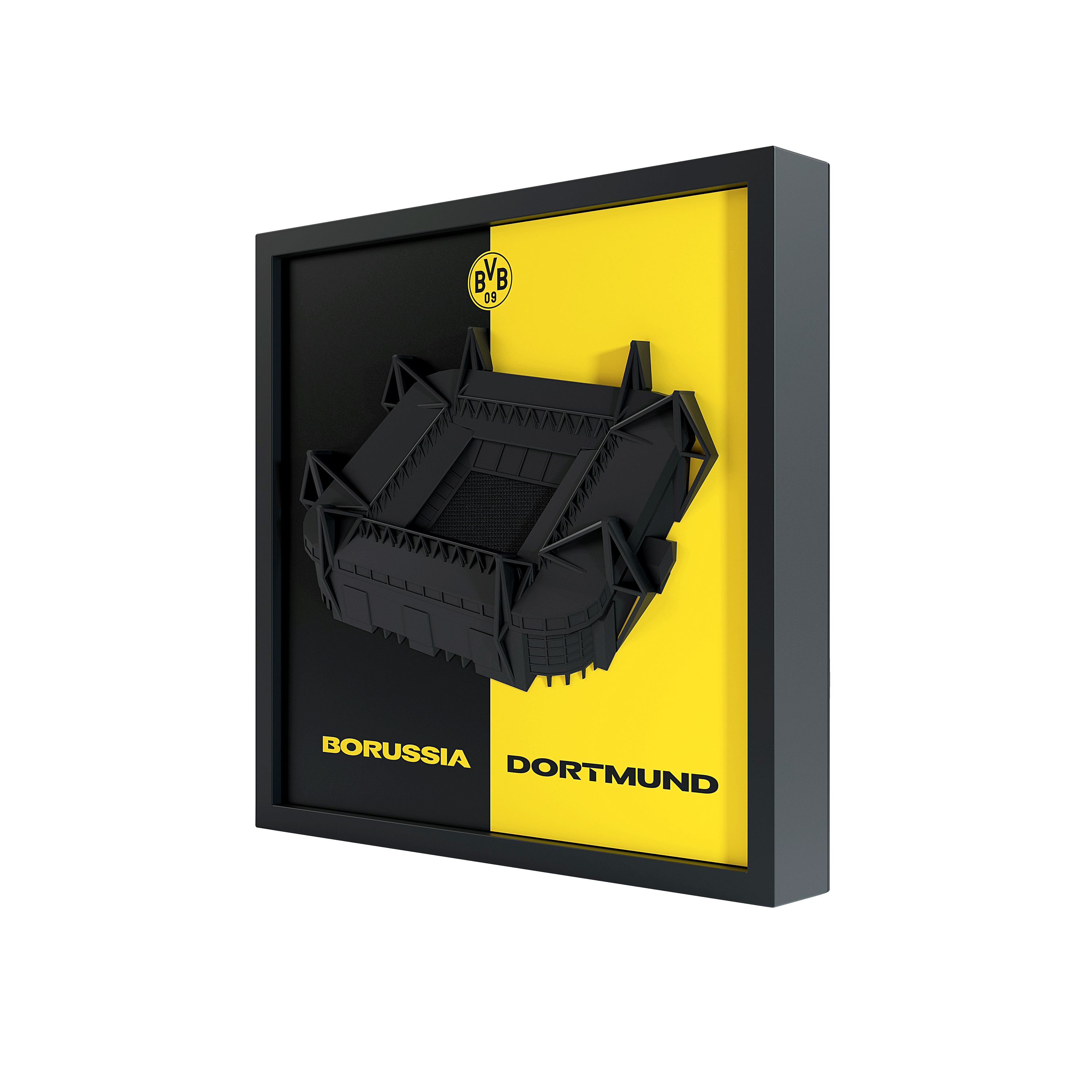 BVB FanBox schräg von vorne