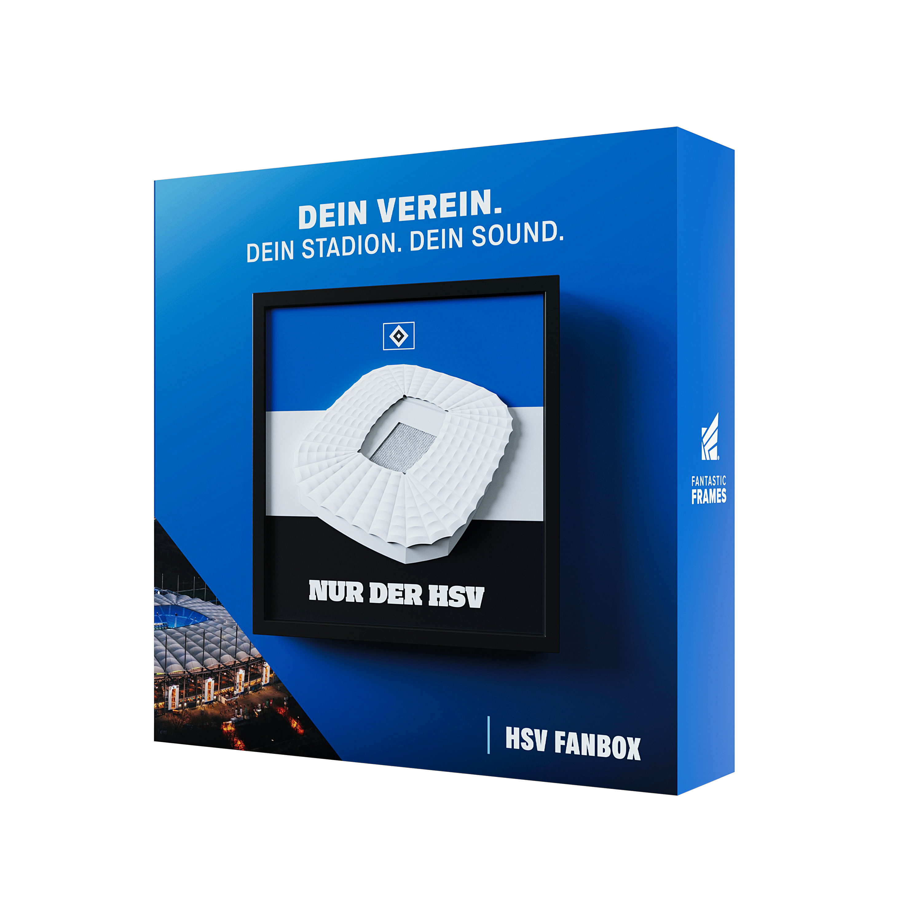 HSV FanBox in der Geschenkverpackung, Vorderseite